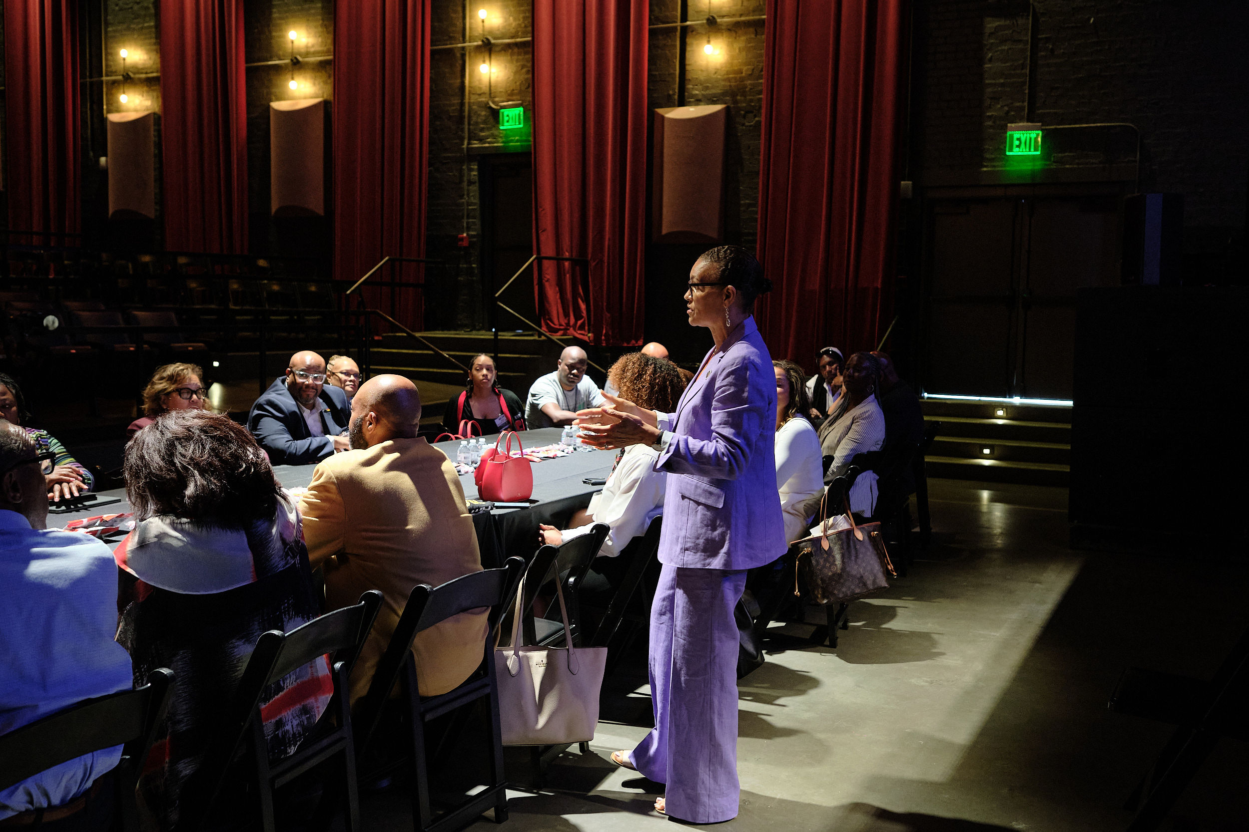 EICOP students and guests at an Atlanta summit